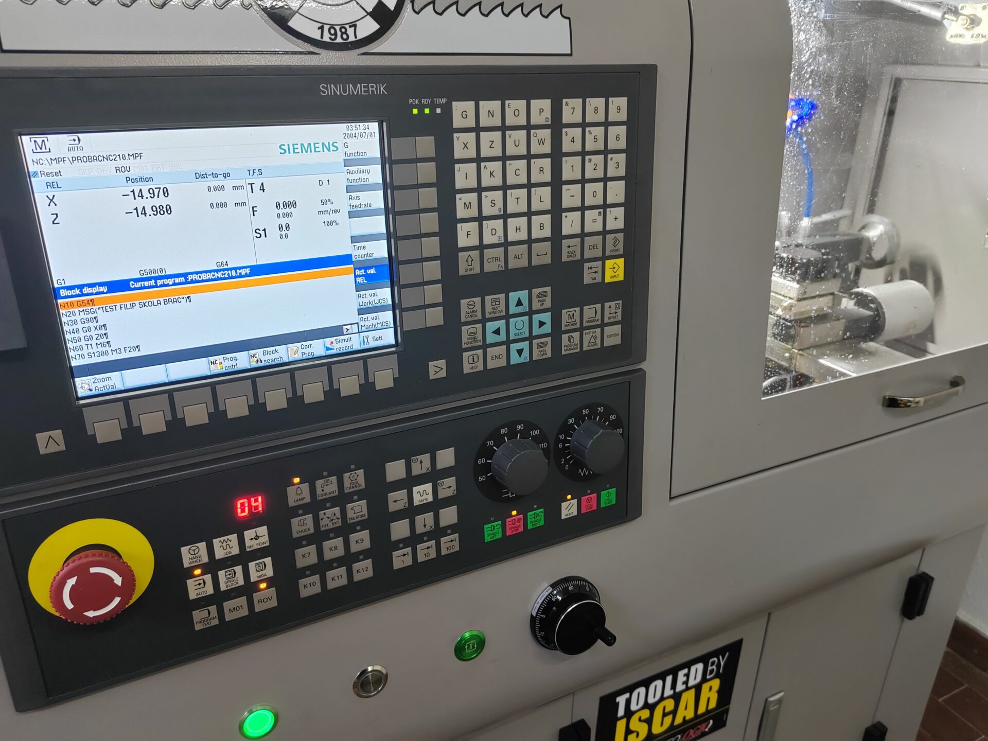 CNC Lathe Donation to island of Brač High School